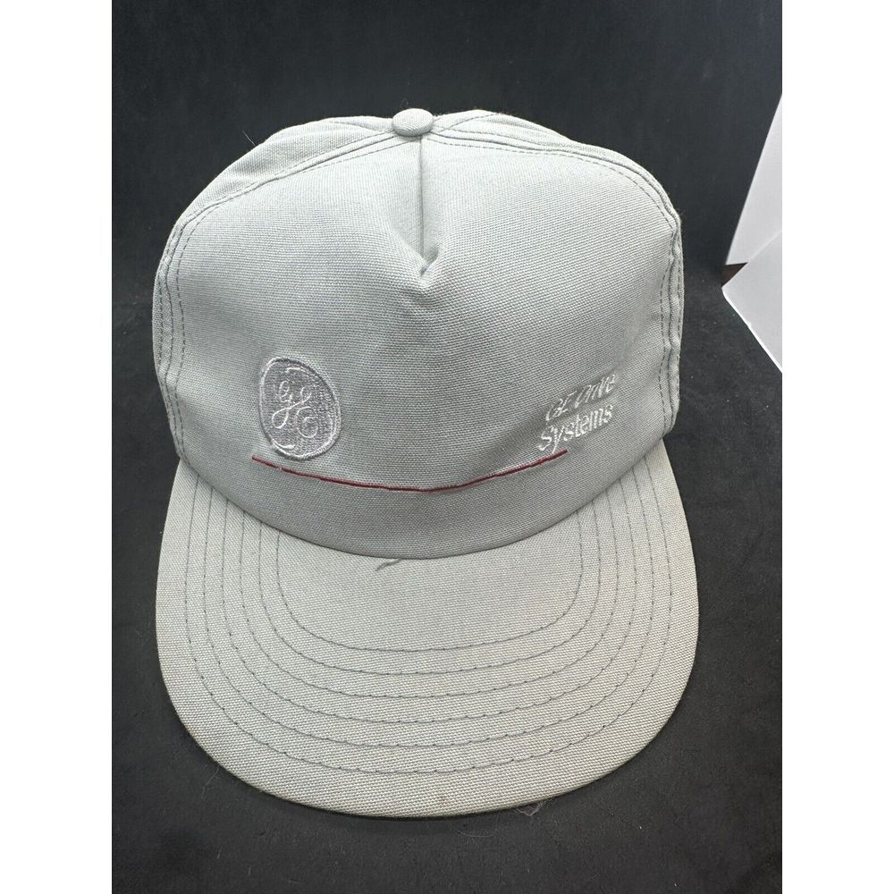 VINTAGE‎ GE Drive Systems Trucker Hat  Mesh Snapback Cap Made In USA